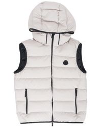 Moncler - Gilet Matelassé Arinella À Capuche - Lyst