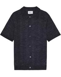 NN07 - Gebreid Overhemd - Lyst