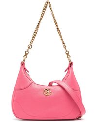 Gucci - Aphrodite Leather Shoulder Bag - Lyst