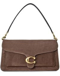 COACH - 36 Tabby Logo-Plaque Shoulder Bag - Lyst