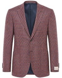 Corneliani - Check-Pattern Blazer - Lyst