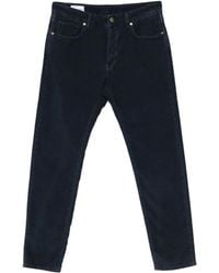 Incotex - Logo Patch Trousers - Lyst