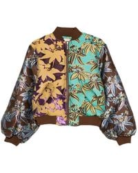 ALÉMAIS - Bodie Jacquard Bomber Jacket - Lyst