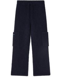 Alanui - Patch-Pocket Knitted Trousers - Lyst