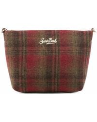 MC2 Saint Barth - Aline Tartan-Check Shoulder Bag - Lyst