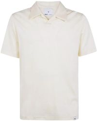 Woc - V-Neck Collared T-Shirt - Lyst