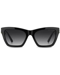 Marc Jacobs - Sonnenbrille Mit Logo - Lyst