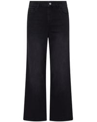 Liu Jo - Pantalon Court À Coupe Évasée - Lyst