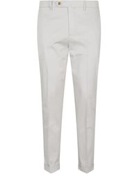 Berwich - Cotton Trousers - Lyst