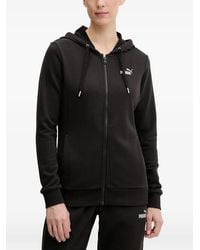 PUMA - Logo-Detail Zip-Up Track Pants - Lyst