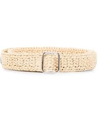 DEHANCHE - Mako Raffia Belt - Lyst
