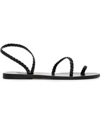 Ancient Greek Sandals - Sandales En Cuir Eleftheria À Brides Tressées - Lyst