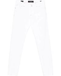 Kiton - Cotton Straight Trousers - Lyst