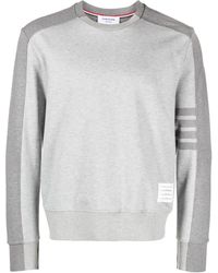 Thom Browne - 4-bar Stripe Cotton Sweatshirt - Lyst