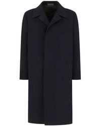 Corneliani - Concealed-Front Coat - Lyst