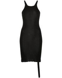 Rick Owens - Racer Back Kleid Aus Bio-Baumwolle - Lyst