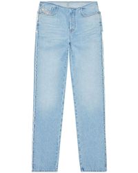 DIESEL - Straight Leg Denim Jeans - Lyst