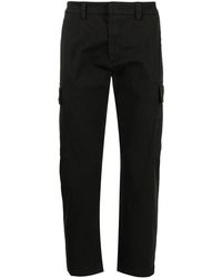 Iceberg - Pressed-crease Stretch-cotton Tailored Trousers - Lyst