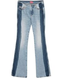 DIESEL - D-dale Low-rise Bootcut Jeans - Lyst