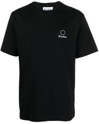 Etudes Studio - Wonder Logo T-Shirt aus Bio-Baumwolle - Lyst