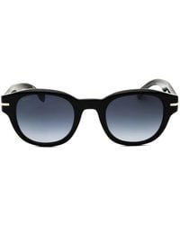 BOSS - Round-Frame Sunglasses - Lyst
