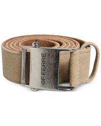 Gianfranco Ferré - Riem Met Gegraveerd Logo - Lyst