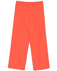 Aspesi - Elasticated-Waistband Trousers - Lyst
