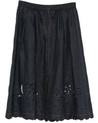 Vita Kin - Balthazar Broderie-Anglaise Midi Skirt - Lyst