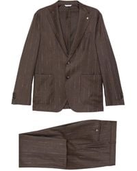Manuel Ritz - Wool-Blend Single-Breasted Suit - Lyst