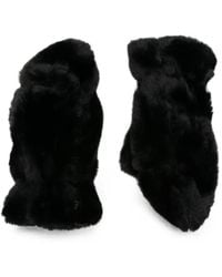 Apparis - Faux-Fur Mittens - Lyst