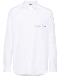 Paul Smith - Camisa con logo bordado - Lyst