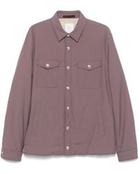 Eleventy - パデッド シャツジャケット - Lyst