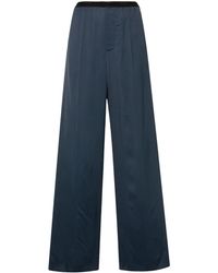 Balenciaga - Logo-waistband Straight-leg Pants - Lyst