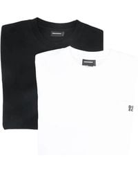 DSquared² - Pocket T-Shirt Set Of Two - Lyst