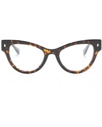 DSquared² - Logo-Embossed Cat-Eye Glasses - Lyst