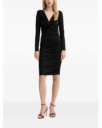 Fracomina - Kleid mit drapiertem Detail - Lyst