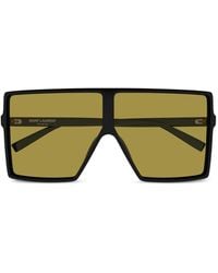 Saint Laurent - Sl 909 Betty S Geometric-Frame Sunglasses - Lyst
