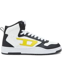 DIESEL - S-Ukiyo V2 Logo-Patch Sneakers - Lyst