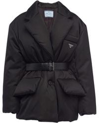 Prada - Piumino Re-Nylon - Lyst