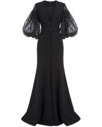 Gatti Nolli by Marwan - Sequin-Embellished Gown Dress - Lyst