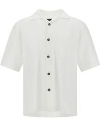 Herno - Camicia A Maniche Corte - Lyst