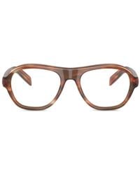 Prada - Clear-Lense Glasses - Lyst