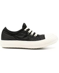 Rick Owens - Contrast-Toe Low-Top Sneakers - Lyst