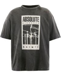 SAINT Mxxxxxx - X Kosuke Kawamura Graphic-Print T-Shirt - Lyst