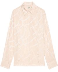 Zadig & Voltaire - Morning Silk Shirt - Lyst