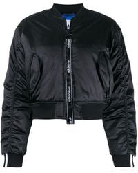 pink adidas cropped bomber jacket