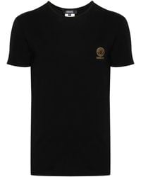 Versace - T-Shirt Mit Medusa - Lyst
