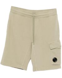 C.P. Company - Cargo-Pockets Track Shorts - Lyst