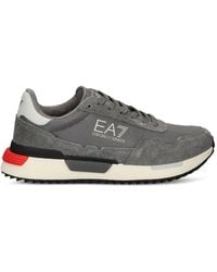 EA7 - Sneakers Con Inserti E Logo - Lyst