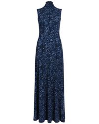 Proenza Schouler - ハイネック フローラル ノースリーブドレス - Lyst
